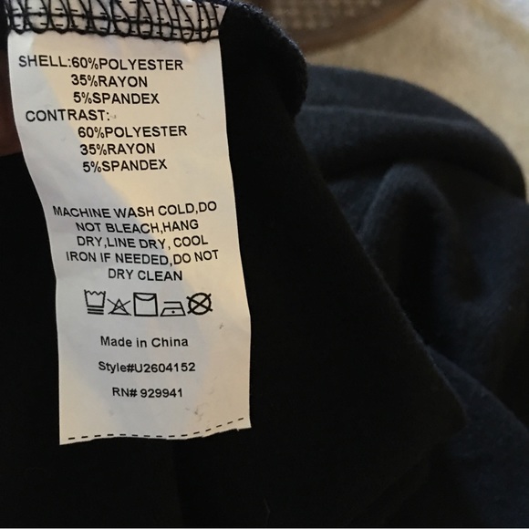 Simple by Suzanne Betro Women’s Black Gray Knit V-Neck Dolman Sleeve Size M - Picture 8 of 10